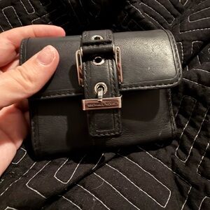 Michael Kors Black Buckle Wallet
